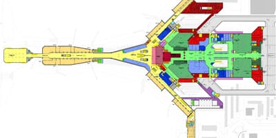 Kuwait international airport ramani